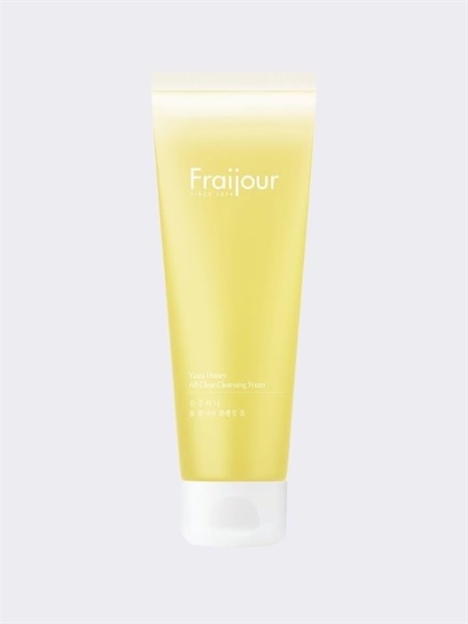 Мягкая пенка для умывания с прополисом и экстрактом юдзу Fraijour Yuzu Honey All Clear Cleansing Foam 1691 - фото 4535