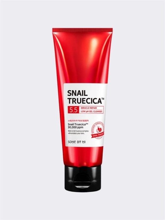 Гель для умывания с муцином улитки Some By Mi Snail Truecica Miracle Repair Gel Cleanser 1694 - фото 4538