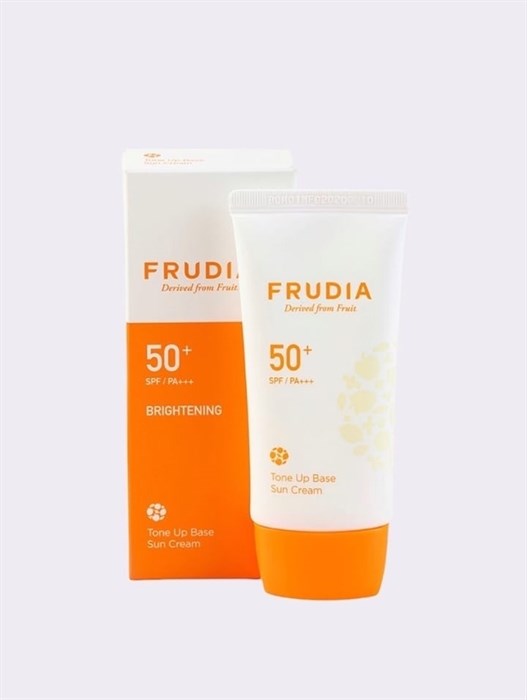 Солнцезащитная крем-основа FRUDIA Tone Up Base Sun Cream SPF50+/PA+++ 1755 - фото 4599