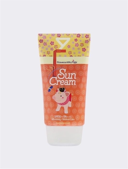 Солнцезащитный крем с коллагеном Elizavecca Milky Piggy Sun Cream 1763 - фото 4607