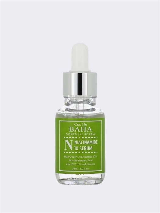 Противовоспалительная себорегулирующая сыворотка Cos De BAHA Niacinamide 10 serum N 1807 - фото 4653