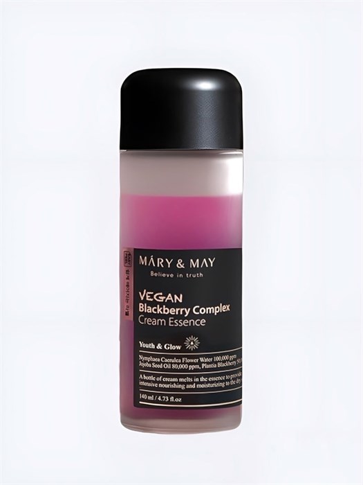 Кремовая эссенция с экстрактом ежевики MARY & MAY Vegan Blackberry Complex Cream Essence 1819 - фото 4665