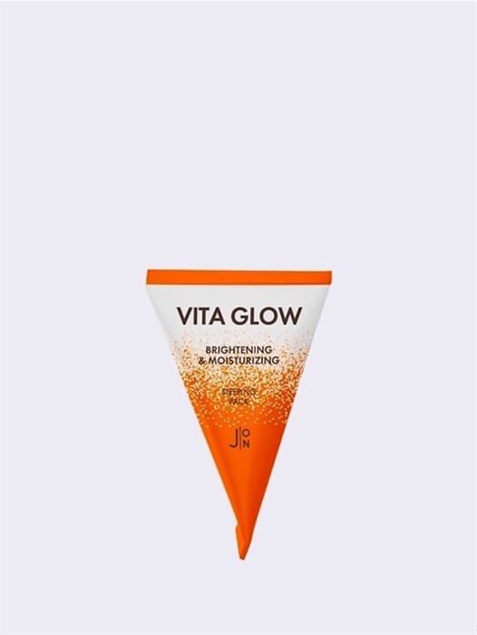 МИНИ Витаминная ночная маска для сияния кожи в пирамидке J:ON Vita Glow Brightening & Moisturizing Sleeping Pack 1888 - фото 4734