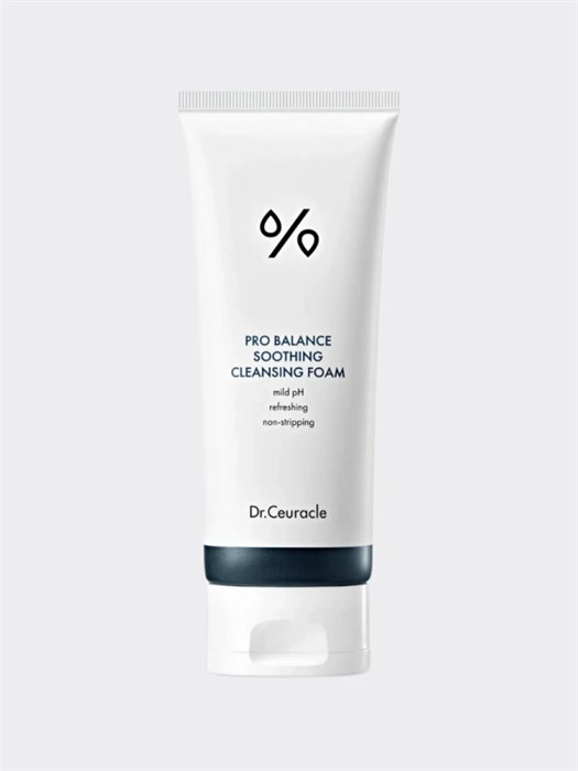 Мягкая пенка для умывания с пробиотиками Dr.Ceuracle Pro Balance Soothing Cleansing Foam 2045 - фото 5114