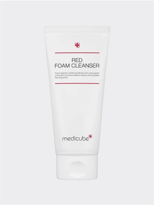 Противовоспалительная пенка для умывания с салициловой кислотой Medicube Red Foam Cleanser 2066