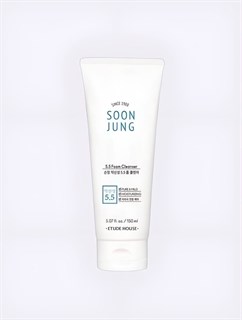 Слабокислотная очищающая пенка ETUDE HOUSE Soon Jung 5.5 Foam Cleanser 1698