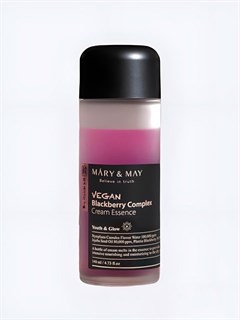 Кремовая эссенция с экстрактом ежевики MARY & MAY Vegan Blackberry Complex Cream Essence 1702