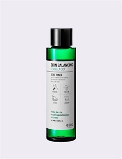 Успокаивающий кислотный тонер DEARBOO SKIN BALANCING CENTELLA CICA ZERO TONER 1704