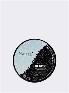 Гидрогелевые патчи для век экстрактом черной икры ESTHETIC HOUSE Black Caviar Hydrogel Eye Patch 1768