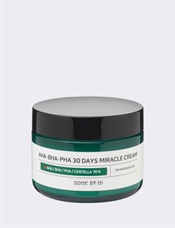 Крем с 3 видами кислот и центеллой Some By Mi AHA BHA PHA 30 days Miracle Cream 1815