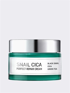 Восстанавливающий крем для лица с муцином улитки и центеллой ESTHETIC HOUSE Snail Cica Perfect Repair Cream 1836