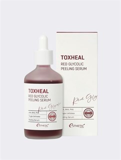 Жидкий кислотный пилинг с АНА и ВНА кислотами ESTHETIC HOUSE Toxheal Red Glyucolic Peeling Serum 1869