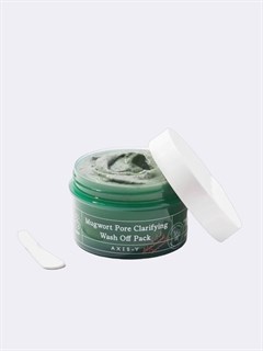 Очищающая глиняная маска с полынью AXIS-Y Mugwort Pore Clarifying Wash Off Pack 1879