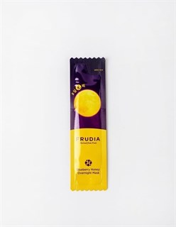 МИНИ Питательная ночная маска с черникой и медом (ПОШТУЧНО)  FRUDIA Blueberry Honey Overnight Mask 1900